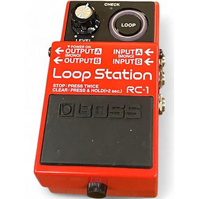 Used BOSS RC1 Loop Station Pedal