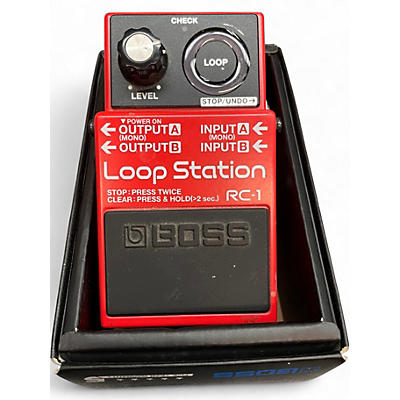 Used BOSS RC1 Loop Station Pedal