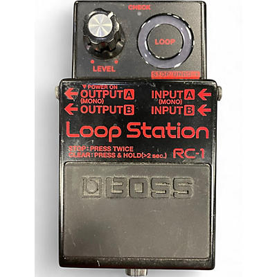 Used BOSS RC1 Loop Station Pedal