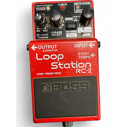 BOSS Used BOSS RC2 Loop Station Pedal