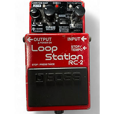 Used BOSS RC2 Loop Station Pedal