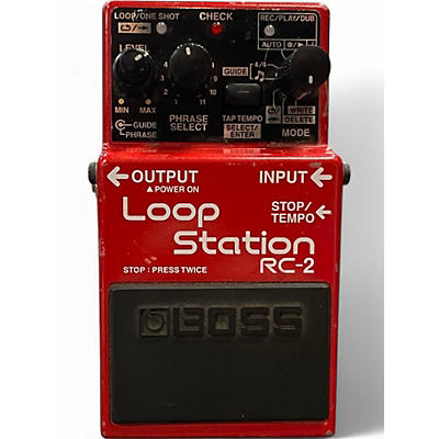 Used BOSS RC2 Loop Station Pedal