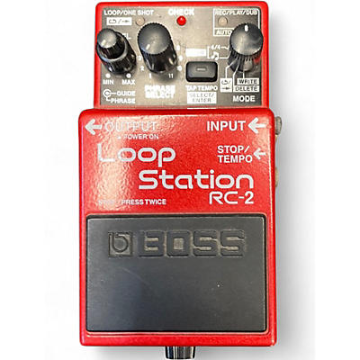 Used BOSS RC2 Loop Station Pedal