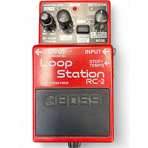 Used BOSS RC2 Loop Station Pedal