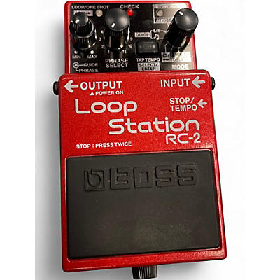 Used BOSS RC2 Loop Station Pedal