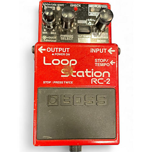Used BOSS RC2 Loop Station Pedal
