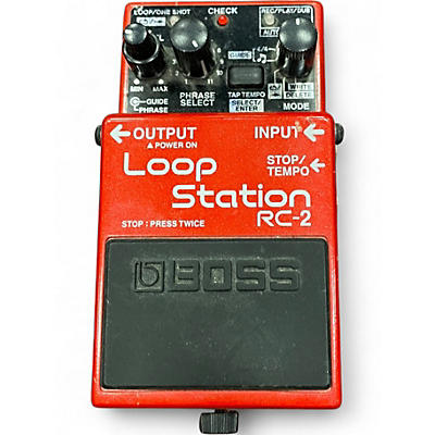 Used BOSS RC2 Loop Station Pedal
