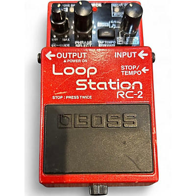 Used BOSS RC2 Loop Station Pedal