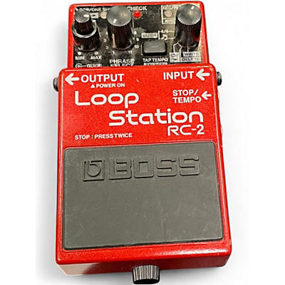 Used BOSS RC2 Loop Station Pedal