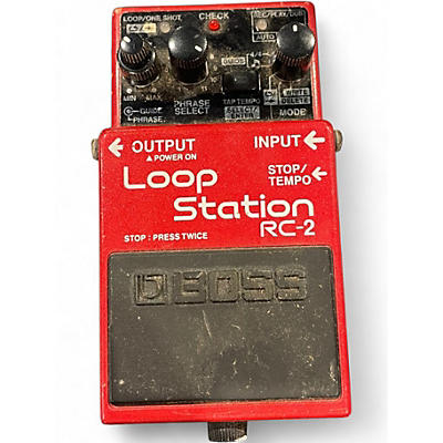 Used BOSS RC2 Loop Station Pedal
