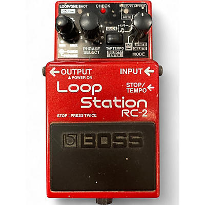 Used BOSS RC2 Loop Station Pedal