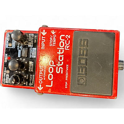 Used BOSS RC2 Loop Station Pedal