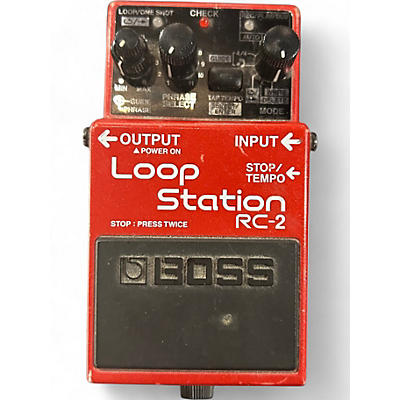 Used BOSS RC2 Loop Station Pedal