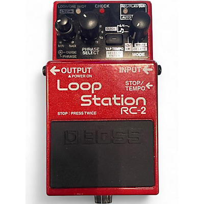 Used BOSS RC2 Loop Station Pedal