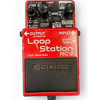 Used BOSS RC2 Loop Station Pedal
