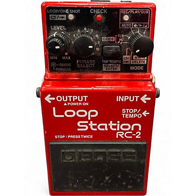 Used BOSS RC2 Loop Station Pedal