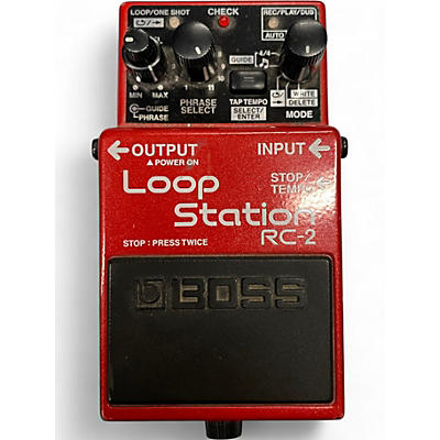 Used BOSS RC2 Loop Station Pedal