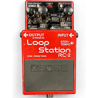 Used BOSS RC2 Loop Station Pedal