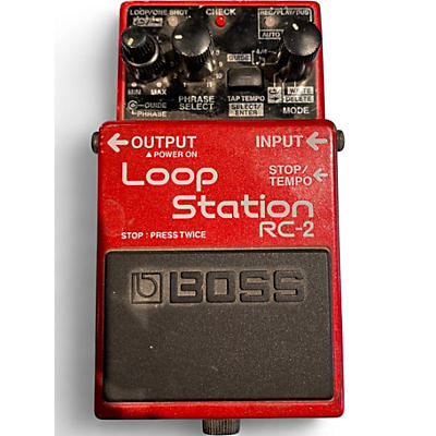 Used BOSS RC2 Loop Station Pedal