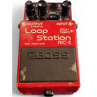 Used BOSS RC2 Loop Station Pedal