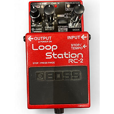 Used BOSS RC2 Loop Station Pedal