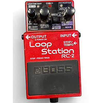 Used BOSS RC2 Loop Station Pedal