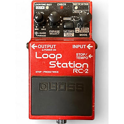 Used BOSS RC2 Loop Station Pedal