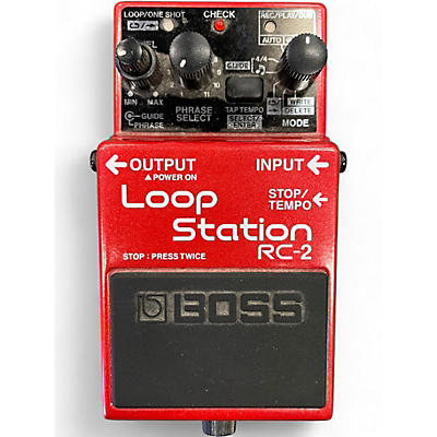 Used BOSS RC2 Loop Station Pedal