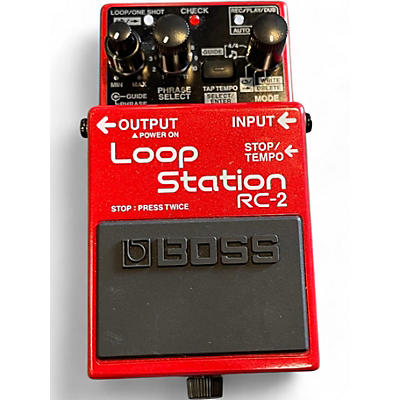 Used BOSS RC2 Loop Station Pedal