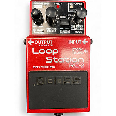 Used BOSS RC2 Loop Station Pedal