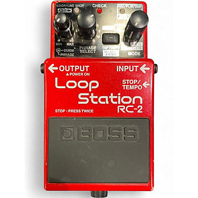 Used BOSS RC2 Loop Station Pedal