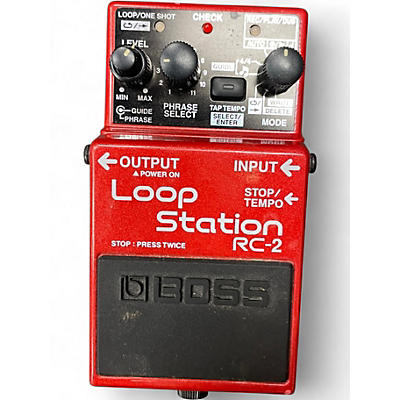 Used BOSS RC2 Loop Station Pedal