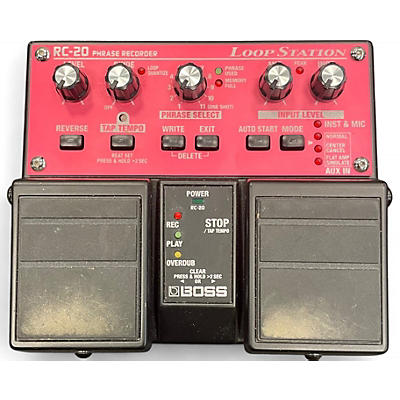 Used BOSS RC20 Loop Station Pedal