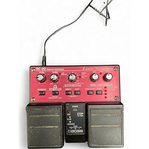 Used BOSS RC20 Loop Station Pedal