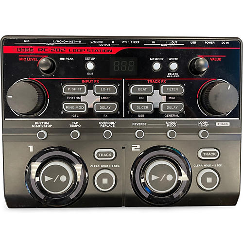 Used BOSS RC202 Loop Station Pedal