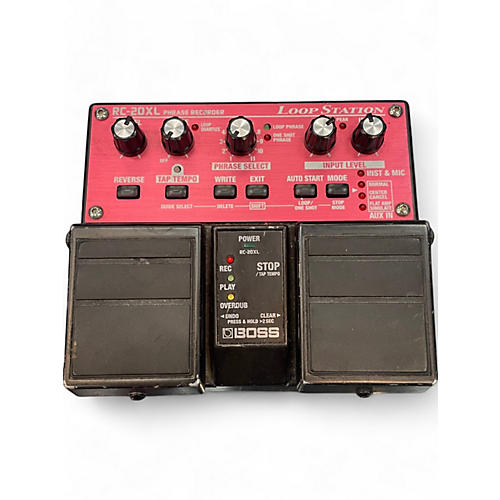 Used BOSS RC20XL Loop Station XL Twin Pedal