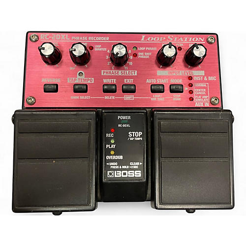 Used BOSS RC20XL Loop Station XL Twin Pedal