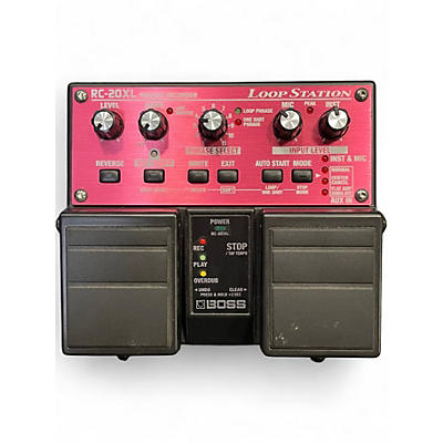 Used BOSS RC20XL Loop Station XL Twin Pedal