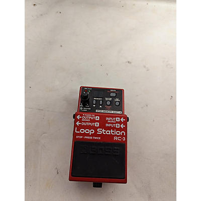 Used BOSS RC3 Loop Station Pedal