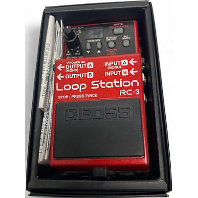 BOSS Used BOSS RC3 Loop Station Pedal