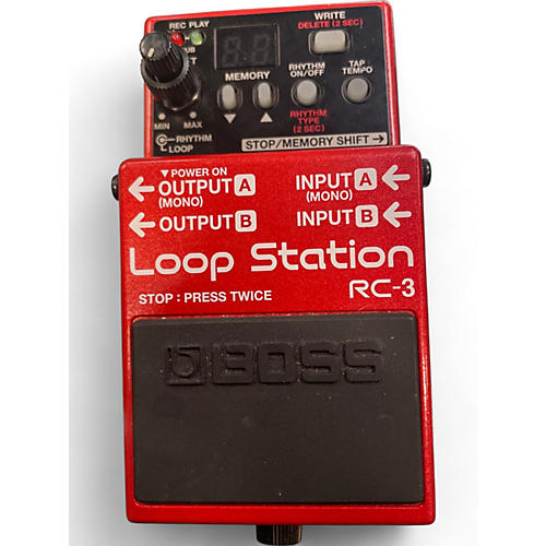 Used BOSS RC3 Loop Station Pedal