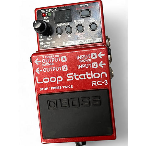 BOSS Used BOSS RC3 Loop Station Pedal