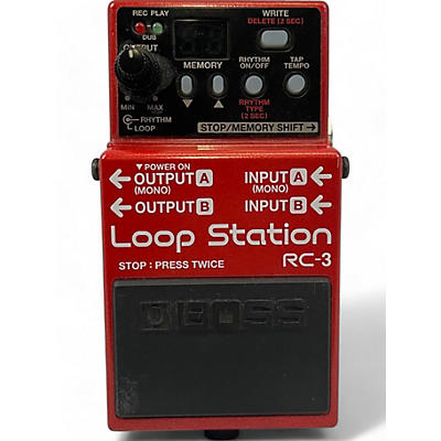 Used BOSS RC3 Loop Station Pedal