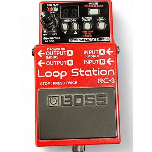 BOSS Used BOSS RC3 Loop Station Pedal