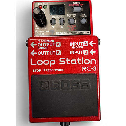 BOSS Used BOSS RC3 Loop Station Pedal