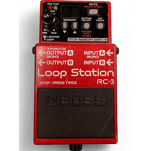 BOSS Used BOSS RC3 Loop Station Pedal