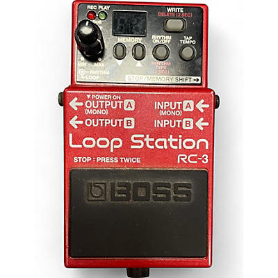 Used BOSS RC3 Loop Station Pedal