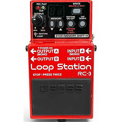 Used BOSS RC3 Loop Station Pedal