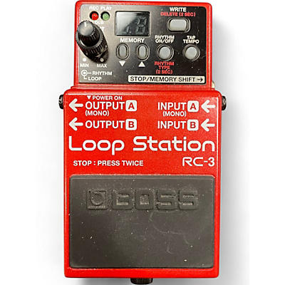 Used BOSS RC3 Loop Station Pedal