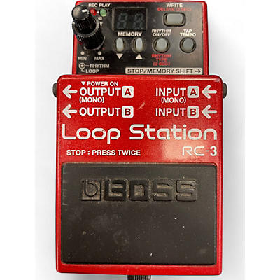 Used BOSS RC3 Loop Station Pedal